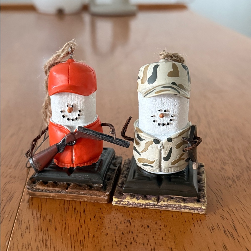 The Original S’mores c2005 and c2010 Midwest CBK Hunter Christmas Tree Ornaments